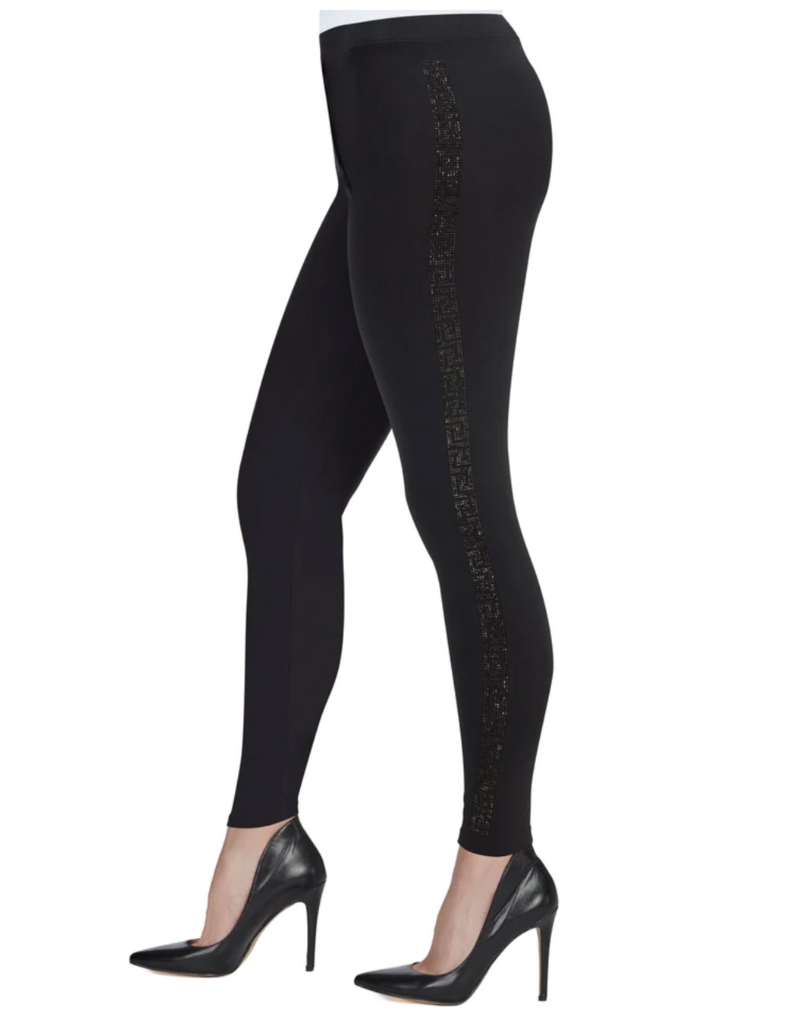 Legging noir avec détail brillant - TRICOTTO XS - 183 - Tricotto