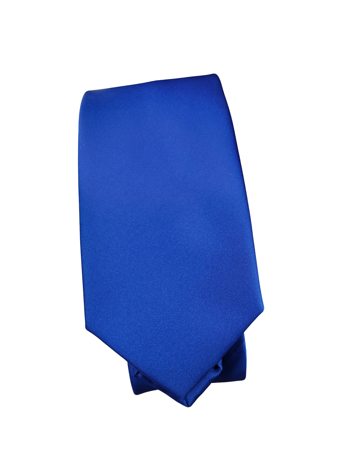 Cravate bleue royale - - 