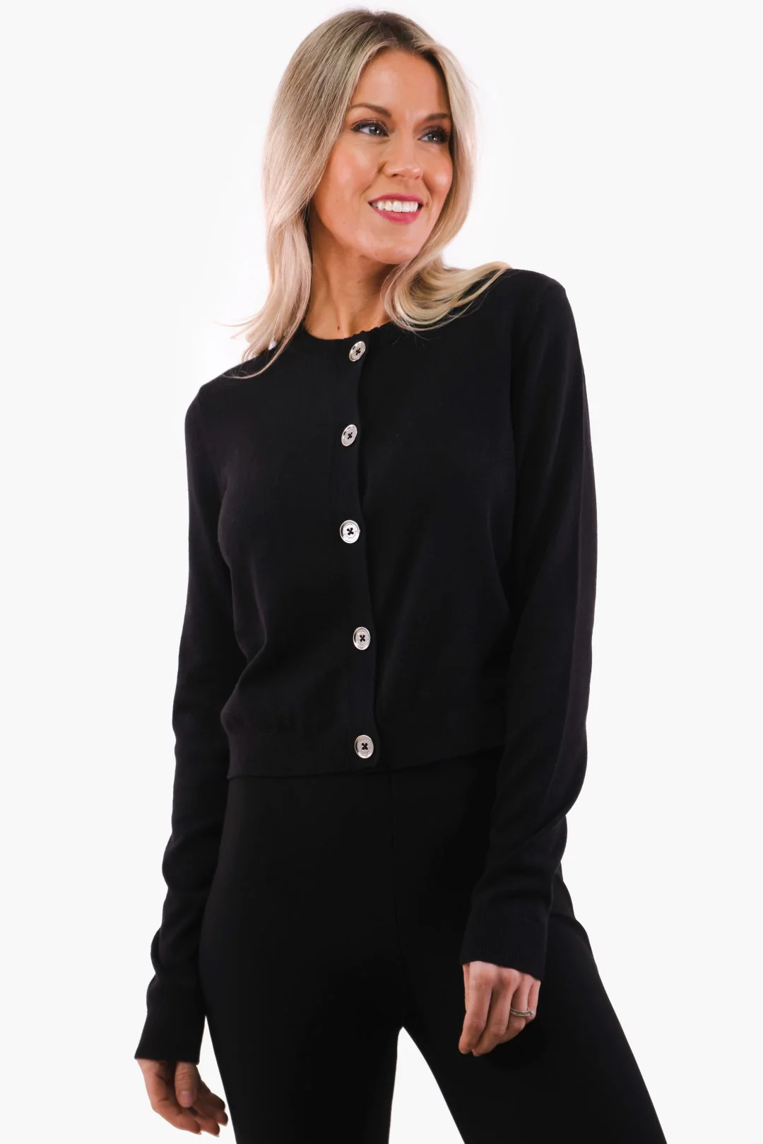 Cardigan noir - MICHAEL KORS XS - MR360L47WB - Michael Kors