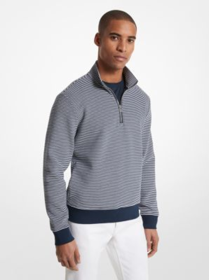 Pullover à rayures marines- MICHAEL KORS 