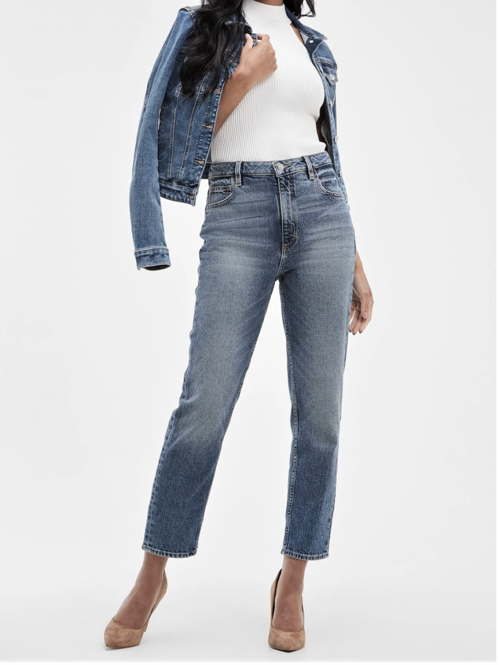 Jean Mom taille haute - GUESS  - WBAA21D4 - Guess