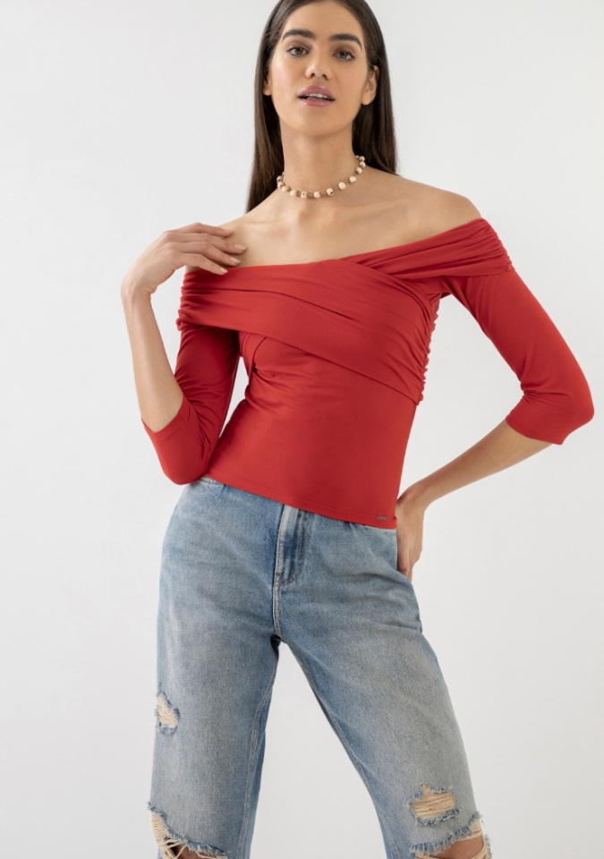 Chandail à manches aux épaules - LEZ À LEZ