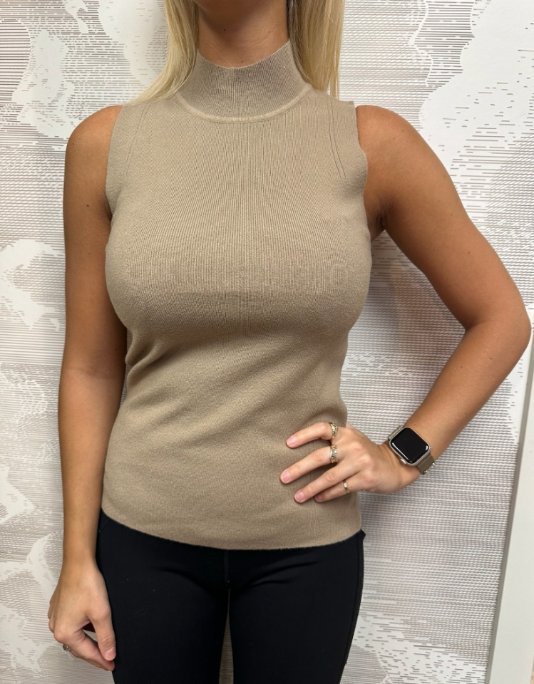 Haut sans manche - APRICOT - 834989 - APRICOT