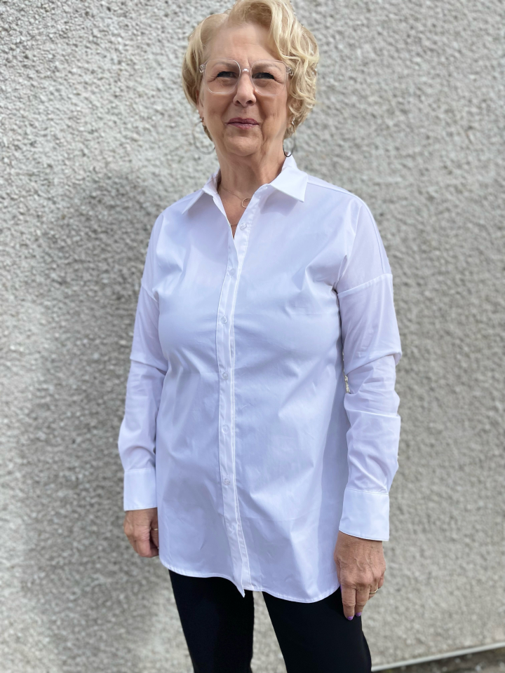 Blouse blanche classique - FRANK LYMAN XS - 224524U - Frank Lyman