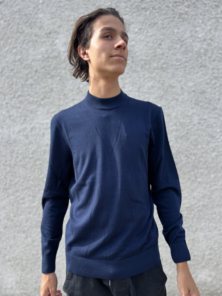 Chandail marine à manches longues - MICHAEL KORS&nbsp; - - Michael Kors