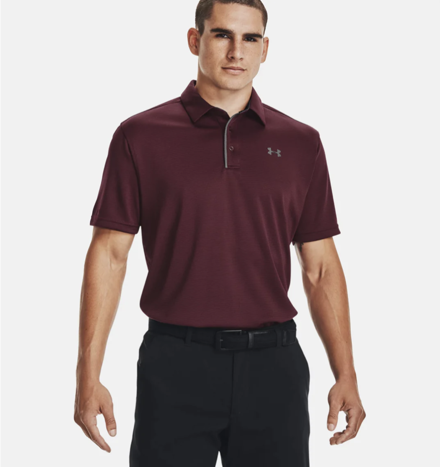 Polo Tech bourgogne - UNDER ARMOUR - - Under Armour