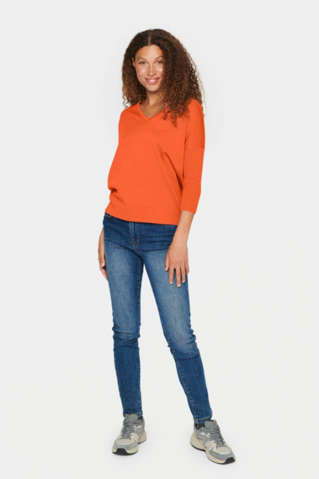 Chandail Mila col en V - SAINT-TROPEZ