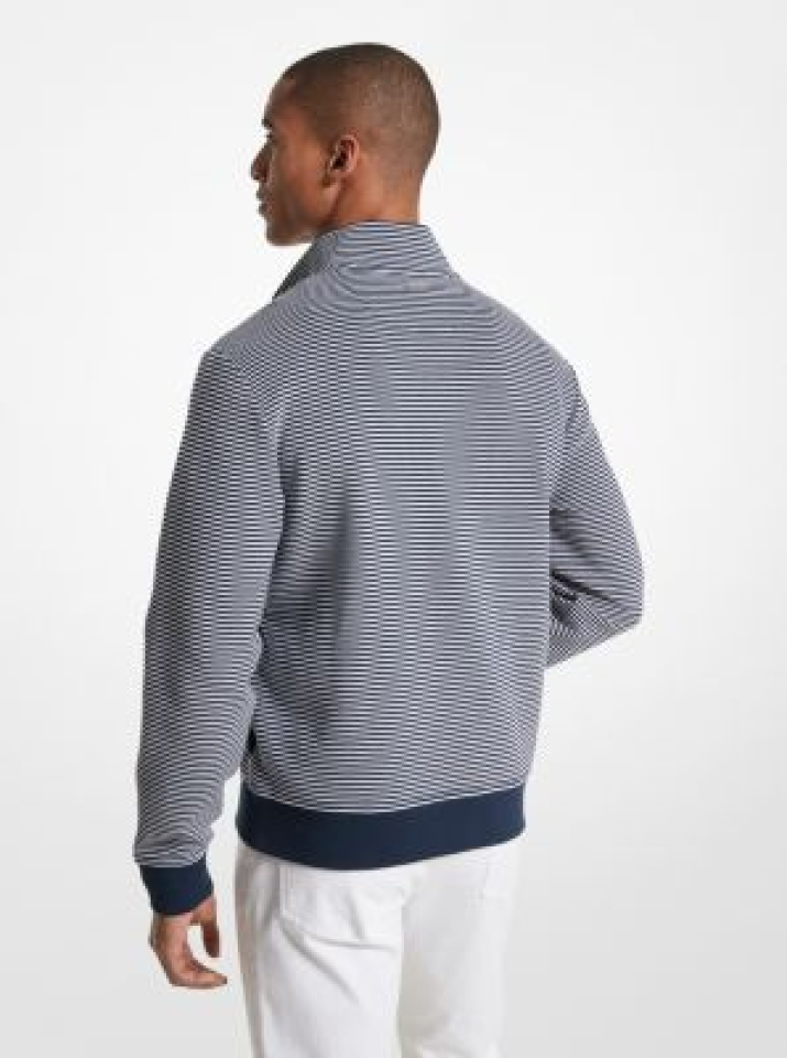 Pullover à rayures marines- MICHAEL KORS 