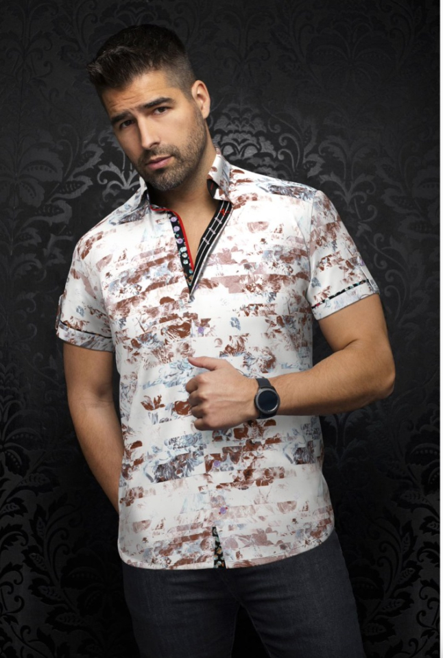 Chemise à manches courtes Suarez - AU NOIR - SUAREZ - AU NOIR