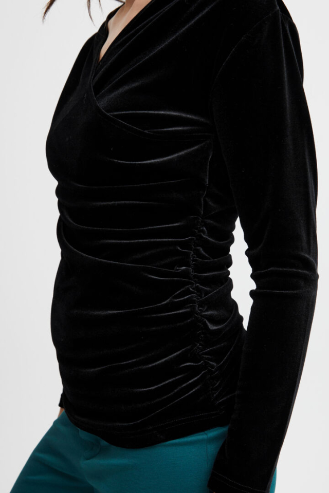 Chandail Cassandra en velours - FRANSA