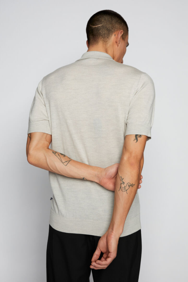 Polo Tricot Fin Demi-Zip – MATINIQUE