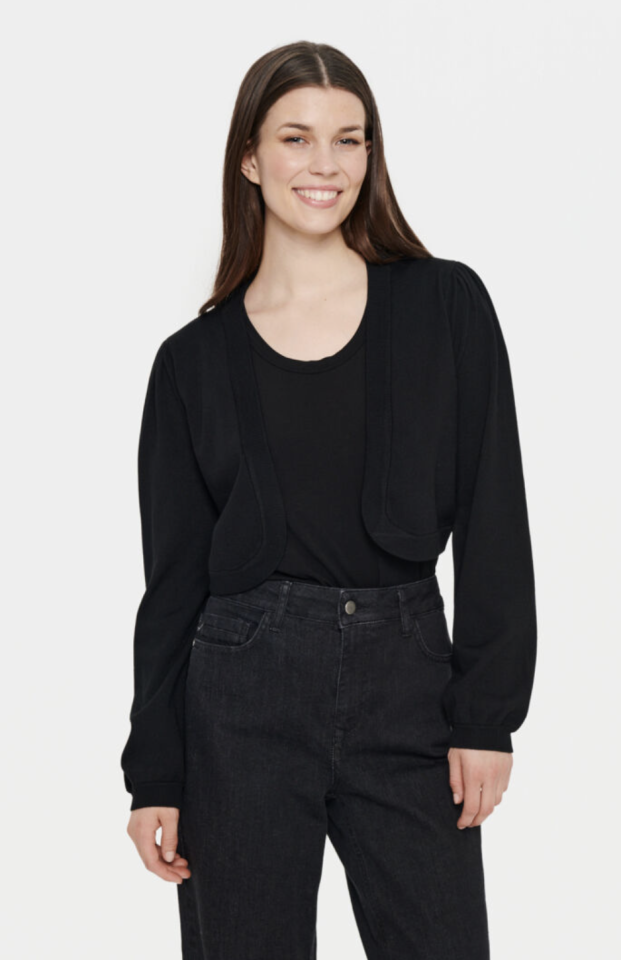 Bolero Mila noir - SAINT-TROPEZ&nbsp; - 30512740 - Saint-Tropez