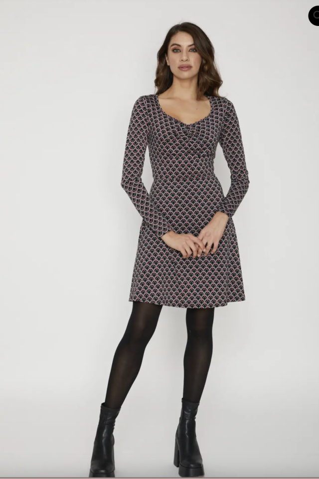 Robe multi à motif - LYLU - A2382117 - LYLU