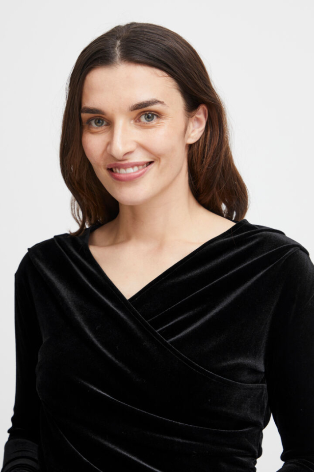 Chandail Cassandra en velours - FRANSA