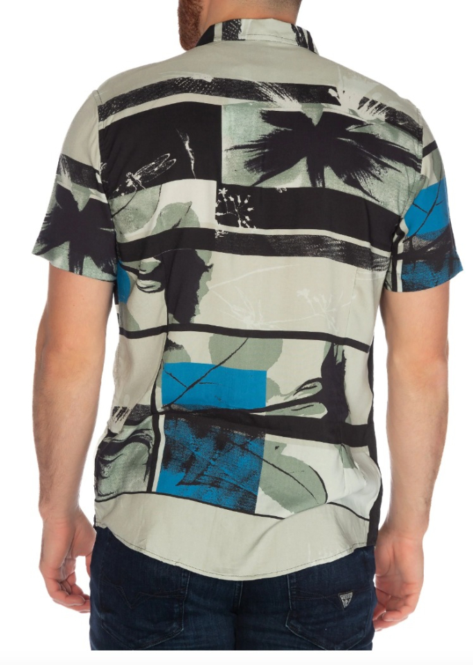 Chemise Rayon collage - GUESS