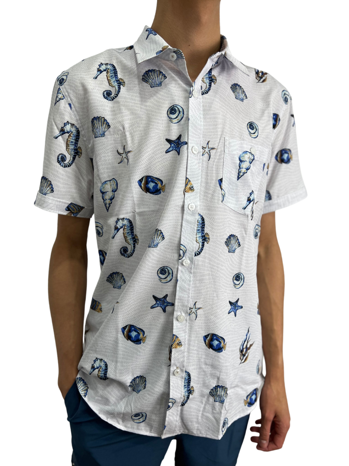 Chemise stretch en microfibre&nbsp; - POINT ZERO&nbsp; - - POINT ZERO