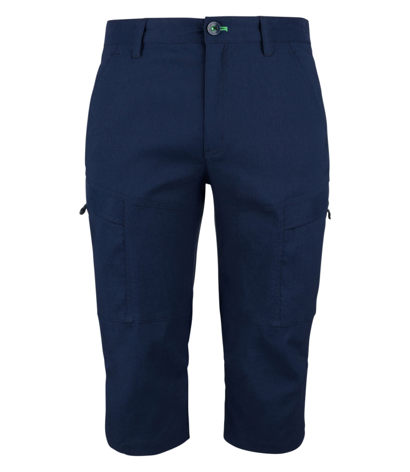 Pantalon raid 3/4 bleu marin - CHLOROPHYLLE&nbsp; - - Chlorophylle