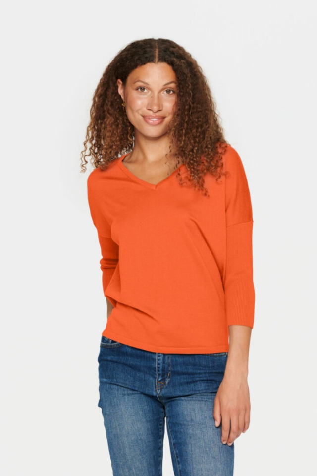 Chandail Mila col en V - SAINT-TROPEZ