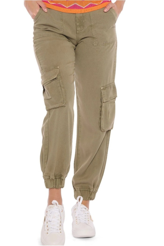 Pantalon cargo drapé Katrin - GUESS