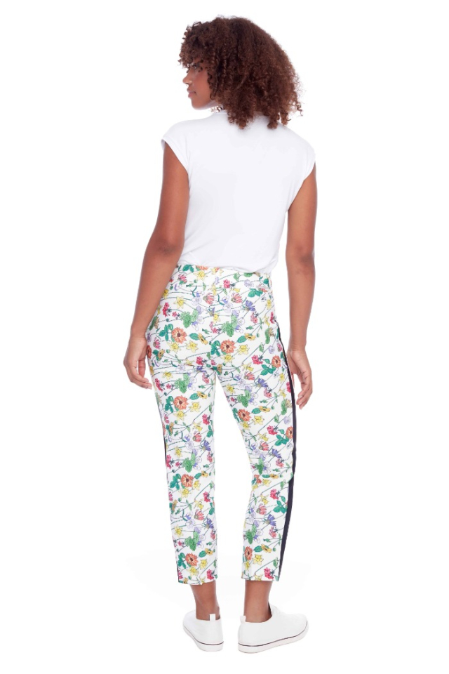 Pantalon Romy Eden floral avec bandes latérales - I LOVE TYLER MADISON