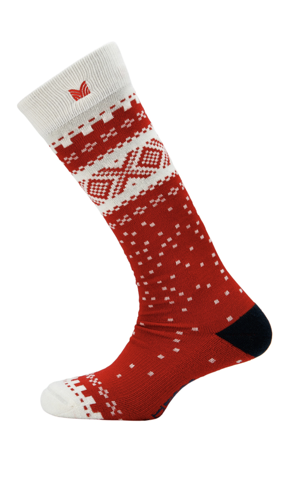 Bas cortina rouge, marine et blanc - DALE OF NORWAY S/M - - Dale of Norway
