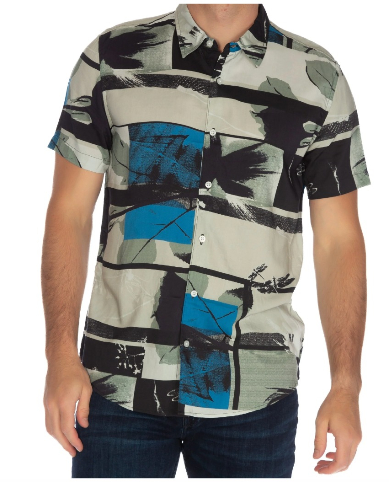 Chemise Rayon collage - GUESS - M4GH64WD4Z2 - Guess