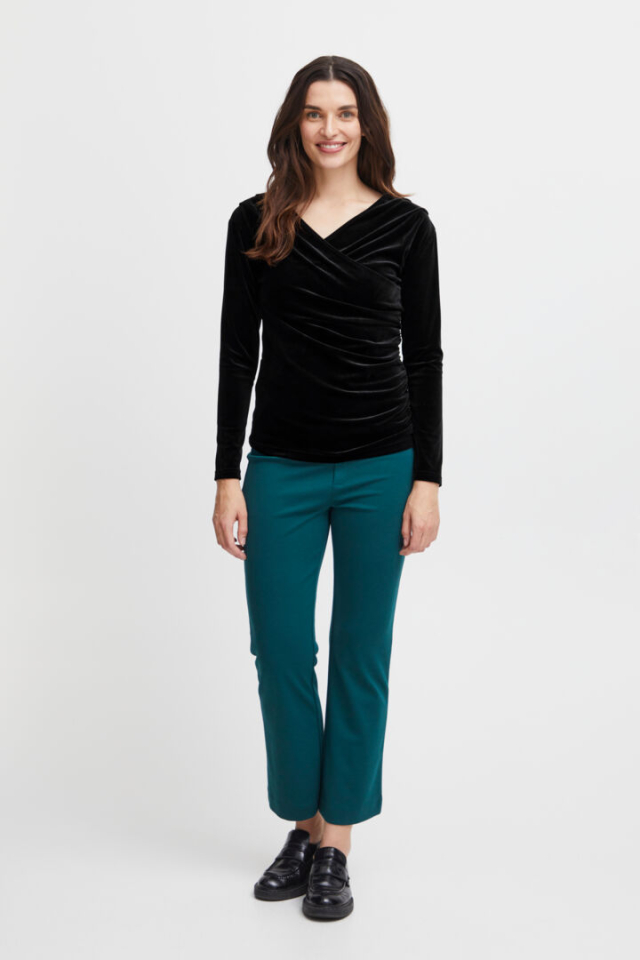 Chandail Cassandra en velours - FRANSA - - FRANSA