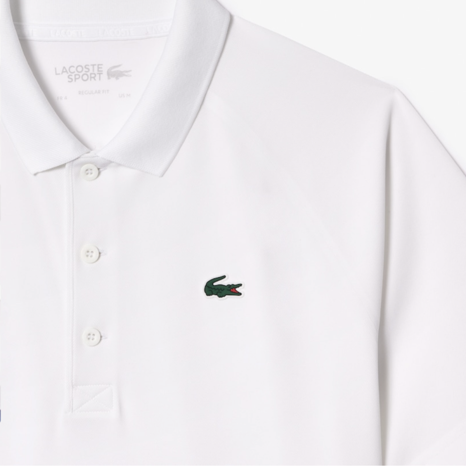 Polo Lacoste SPORT indémaillable et respirant uni - LACOSTE