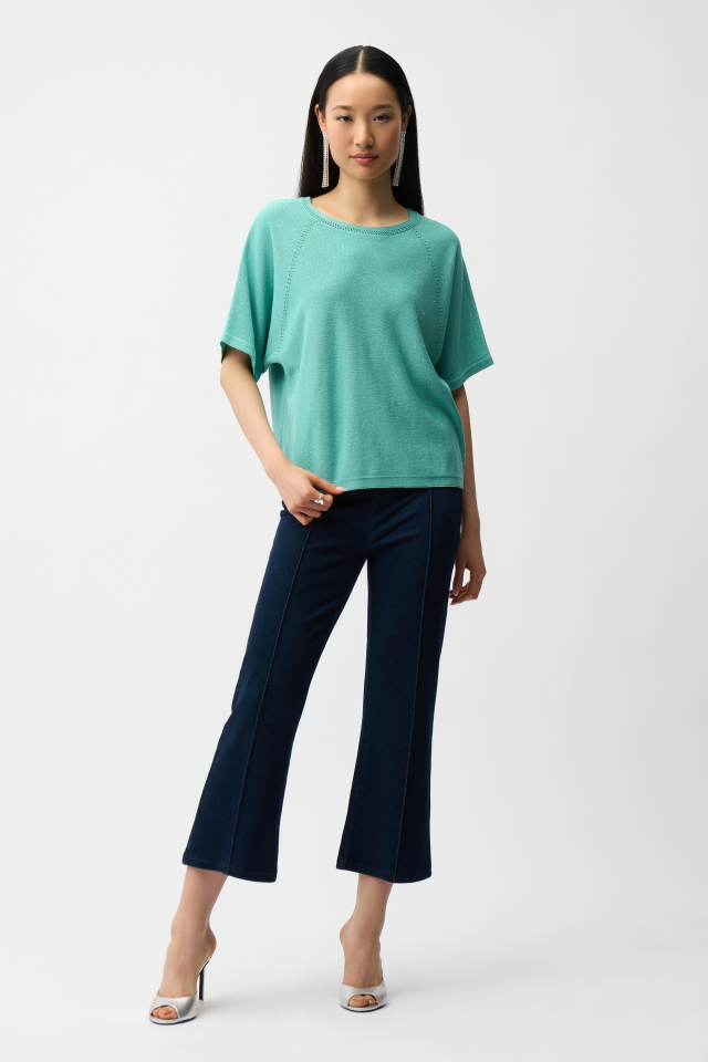 Pantalon longueur cheville ceinturé – JOSEPH RIBKOFF