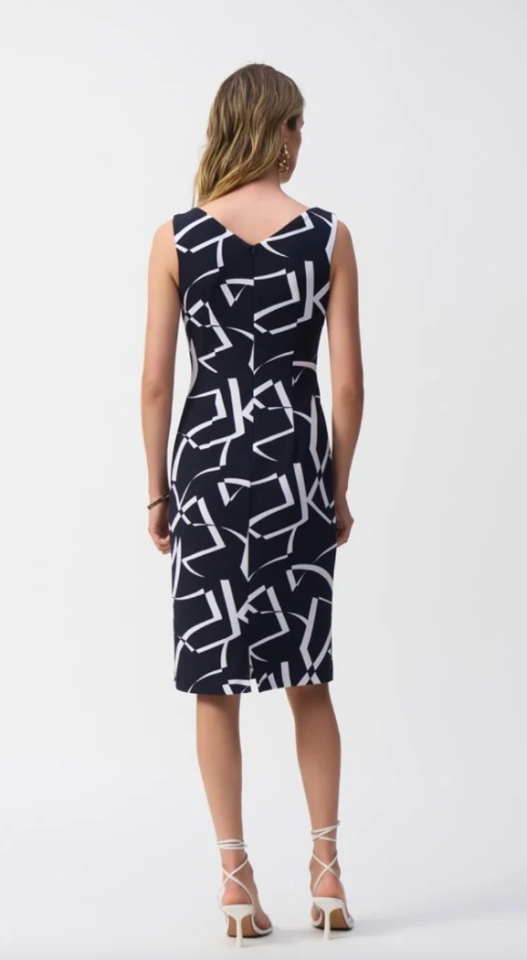 Robe à imprimé géométrique - JOSEPH RIBKOFF