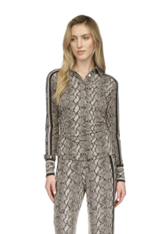 Blouse peau de serpent - MICHAEL KORS - mf451fff49 - Michael Kors
