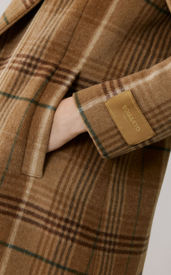 Manteau urbain en laine KIANA - SOIA & KYO