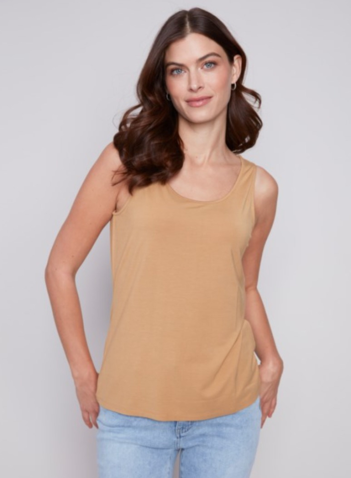 Camisole réversible en bamboo - CHARLIE B - C1243A-730A - Charlie B