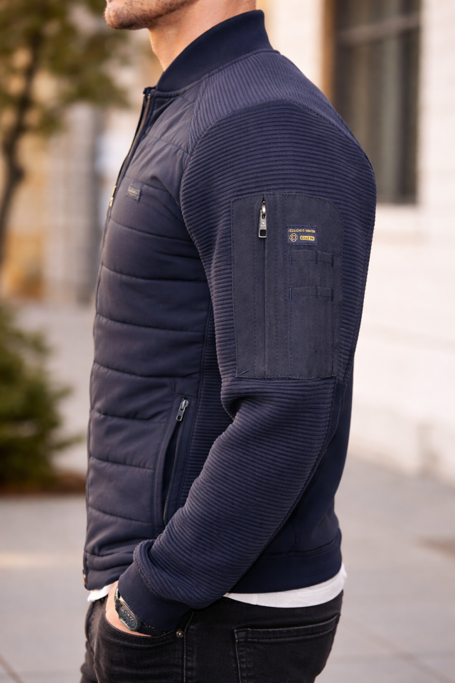 Cardigan matelassé moderne – FELLOWS UNITED