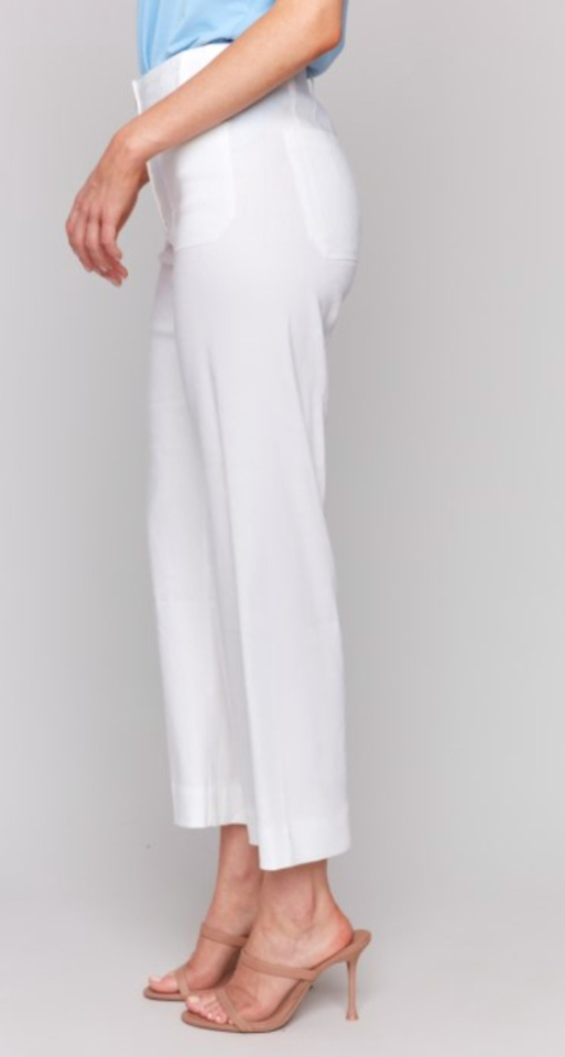Pantalon court en lin - CHARLIE B