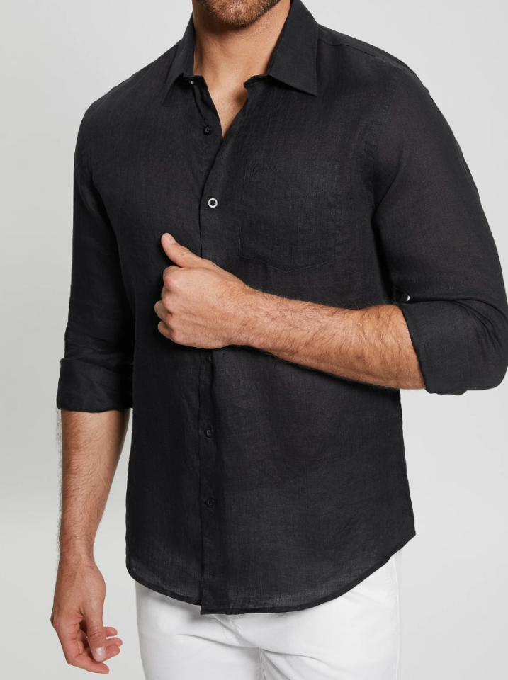 Chemise en lin Island - GUESS