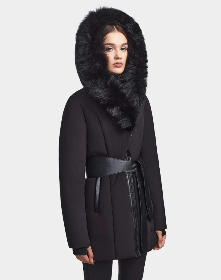 Parka Moda avec fourrure amovible - RUDSAK - 8121570 - Rudsak