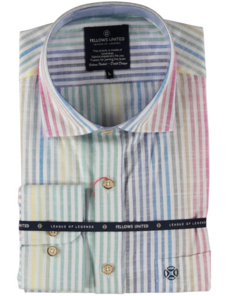 Chemise à rayures - FELLOWS UNITED