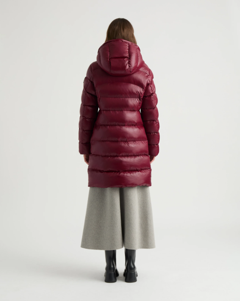 Manteau Notting Hill brillant - KANUK