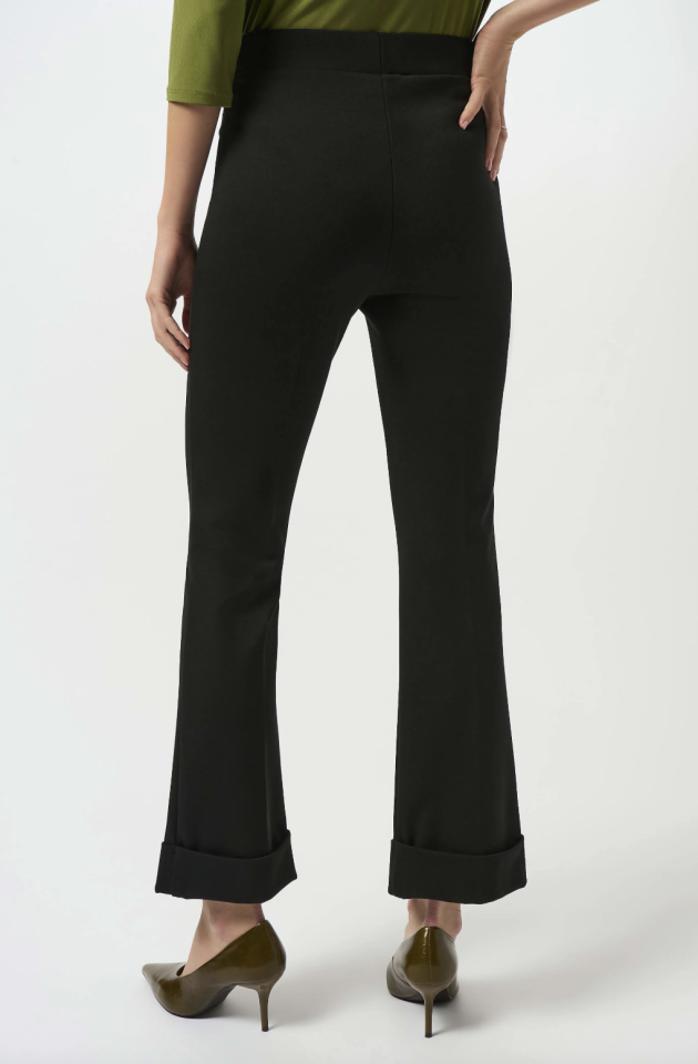 Pantalon évasé à enfiler en tricot - JOSEPH RIBKOFF