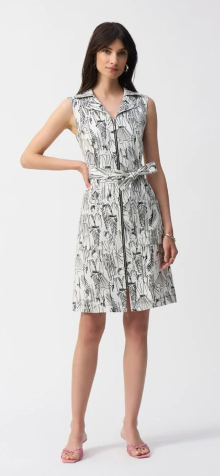 Robe fourreau à motif en Millennium - JOSEPH RIBKOFF - 251241 - Joseph Ribkoff