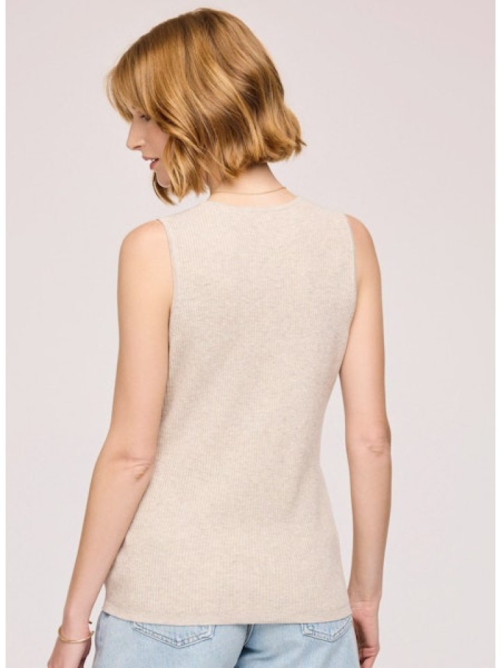 Cardigan sans manches Miles - GENTLE FAWN