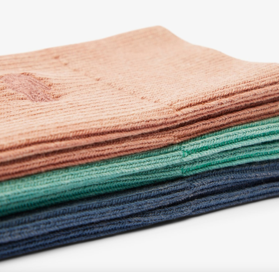 Lot de 3 paires de bas unisexes en coton côtelé - LACOSTE 