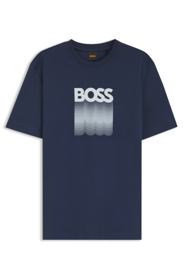 T-shirt coupe régulière Insigna – HUGO BOSS - 50556009-464 - Hugo Boss