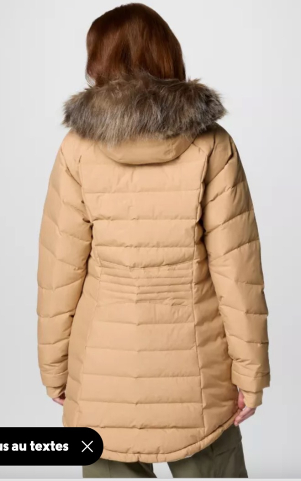 Manteau mi-long Lay D down - COLUMBIA