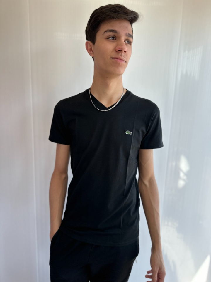 T-shirt v-neck basique - LACOSTE - TH6710 - LACOSTE