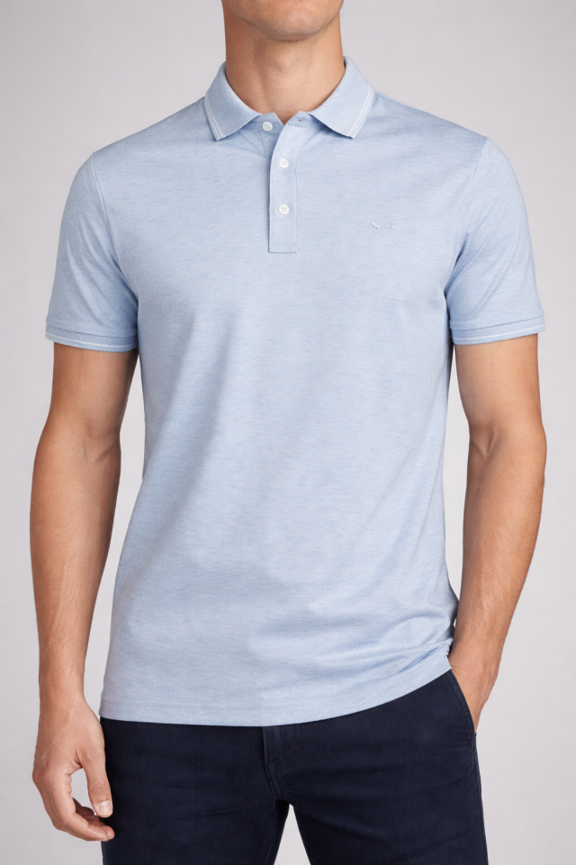 Polo coton piqué premium – PAUL & SHARK - 26411218-223 - Paul & Shark