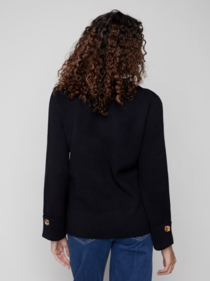 Chandail à boutons décoratifs - CHARLIE B