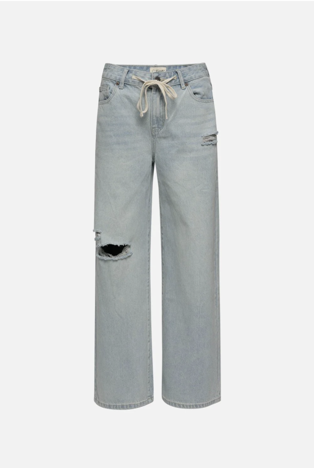 Jeans taille basse Dion - KUWALLA-TEE