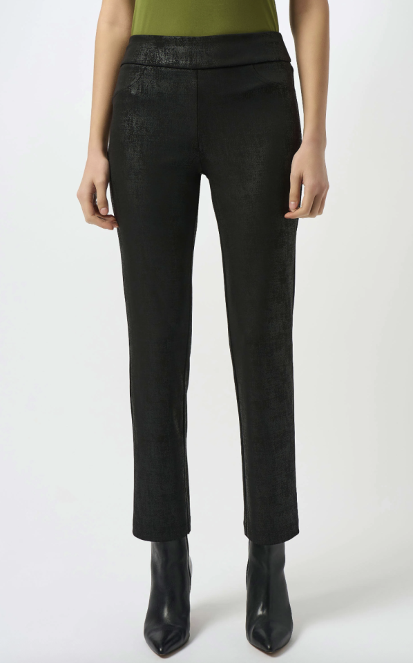 Pantalon droit à enfiler en tricot soyeux - JOSEPH RIBKOFF - 253000 - Joseph Ribkoff